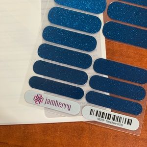 3/$25 Jamberry Sapphire Wrap. SPARKLES!!!